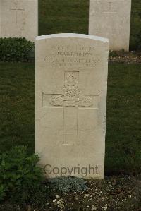 Philosophe British Cemetery Mazingarbe - Warburton, C