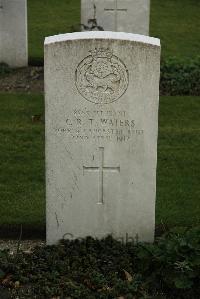 Philosophe British Cemetery Mazingarbe - Waters, C R T