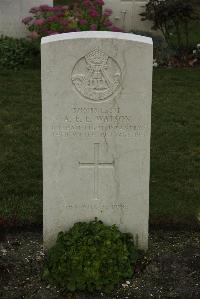 Philosophe British Cemetery Mazingarbe - Watson, Albert Edward Ernest
