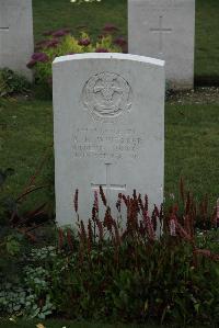 Philosophe British Cemetery Mazingarbe - Whitaker, A H