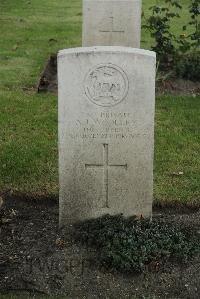 Philosophe British Cemetery Mazingarbe - Woolley, Alfred John