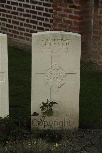 Philosophe British Cemetery Mazingarbe - Wright, Harry Humberstone