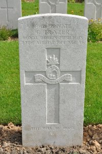 Honnechy British Cemetery - Frazer, G