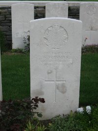 Honnechy British Cemetery - Inman, William Walker