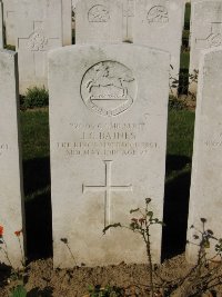 Houchin British Cemetery - Baines, J C