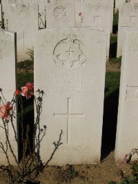 Houchin British Cemetery - Bennett, A A