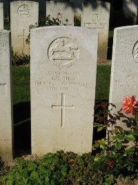 Houchin British Cemetery - Bird, George Trevor