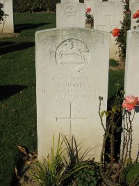 Houchin British Cemetery - Booth, S