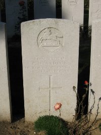 Houchin British Cemetery - Braddock, F