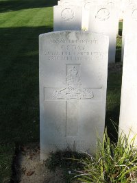 Houchin British Cemetery - Day, C S