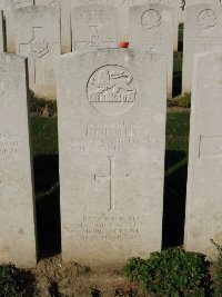 Houchin British Cemetery - Dunbebin, T