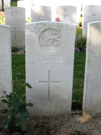 Houchin British Cemetery - Durham, A