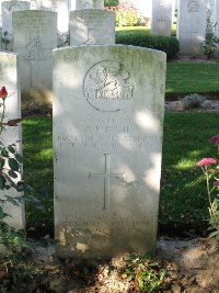 Houchin British Cemetery - Faith, Robert Barnes