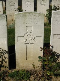 Houchin British Cemetery - Farrar, J