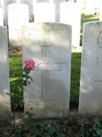 Houchin British Cemetery - Faulkner, Herbert Clement