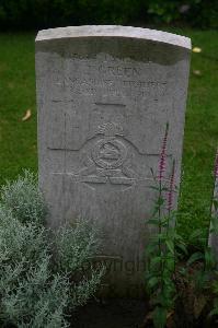 Houchin British Cemetery - Green, John Alexander