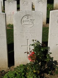 Houchin British Cemetery - Harper, W R