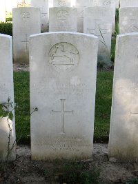 Houchin British Cemetery - Harrison, L E