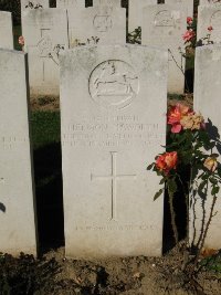 Houchin British Cemetery - Haworth, Hermon