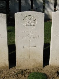 Houchin British Cemetery - Hill, Enoch