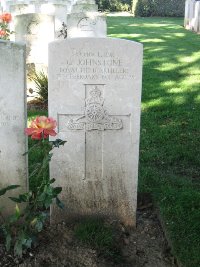 Houchin British Cemetery - Johnstone, G