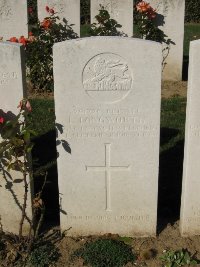 Houchin British Cemetery - Longworth, Lee