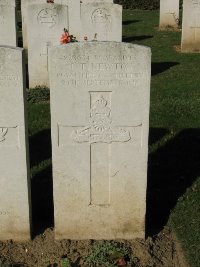 Houchin British Cemetery - Newton, John Thomas