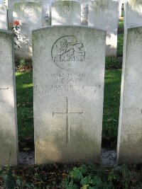 Houchin British Cemetery - Owen, J E