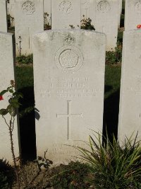 Houchin British Cemetery - Phillips, J A