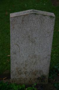 Houchin British Cemetery - Papke, Hermann