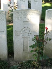 Houchin British Cemetery - Procter, A