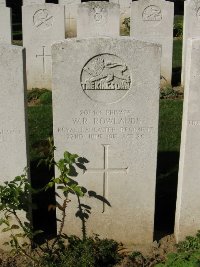 Houchin British Cemetery - Rowlands, W R