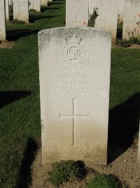 Houchin British Cemetery - Tingey, Herbert James