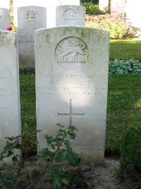 Houchin British Cemetery - Veevers, Edgar Samuel