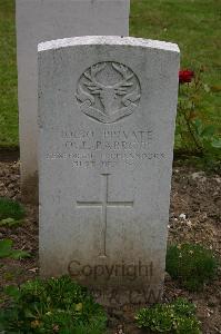 Bruay Communal Cemetery Extension - Barritt, O J