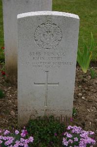 Bruay Communal Cemetery Extension - Steel, John