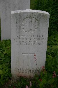 Bruay Communal Cemetery Extension - Sutherland, George Clarence