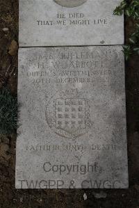 Wimereux Communal Cemetery - Abbott, Harold William