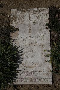 Wimereux Communal Cemetery - Acton, The Revd. Armar Edward