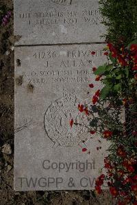 Wimereux Communal Cemetery - Allan, J