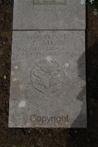 Wimereux Communal Cemetery - Allan, J