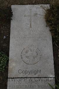 Wimereux Communal Cemetery - Allsup, E G