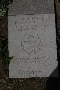 Wimereux Communal Cemetery - Anderson, Henry