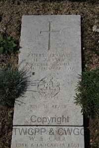 Wimereux Communal Cemetery - Arksey, Harold