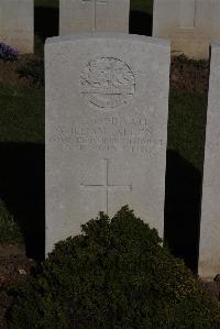 Terlincthun British Cemetery Wimille - Allen, William