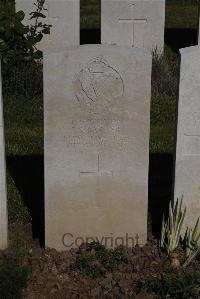 Terlincthun British Cemetery Wimille - Barker, F S