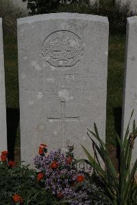 Terlincthun British Cemetery Wimille - Barnes, Henry Thomas