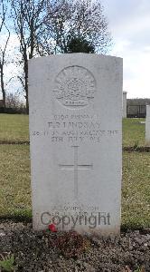 Adelaide Cemetery&#44; Villers-Bretonneux - Lindsay, Edgar Ronald