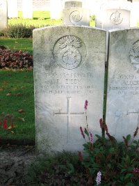 La Kreule Military Cemetery Hazebrouck - Bibby, Robert