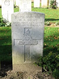 La Kreule Military Cemetery Hazebrouck - Busby, William Arnold